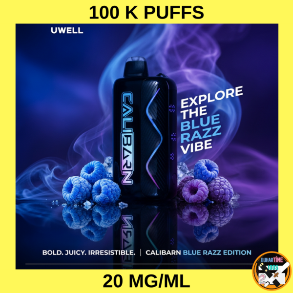 Uwell Caliburn Bar - Blue Razz (Mavi Ahududu & Buz)