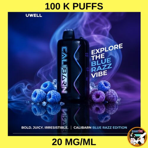 Uwell Caliburn Bar - Blue Razz (Mavi Ahududu & Buz)