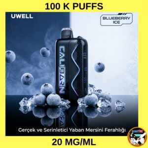 Uwell Caliburn Bar - Blueberry Ice (Buzlu Yaban Mersini)