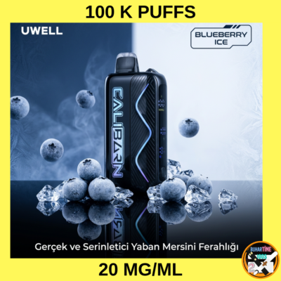 Uwell Caliburn Bar - Blueberry Ice (Buzlu Yaban Mersini)
