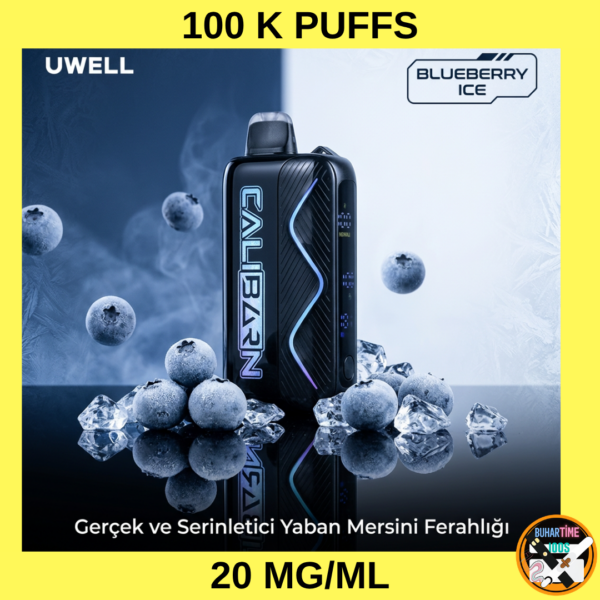 Uwell Caliburn Bar - Blueberry Ice (Buzlu Yaban Mersini)
